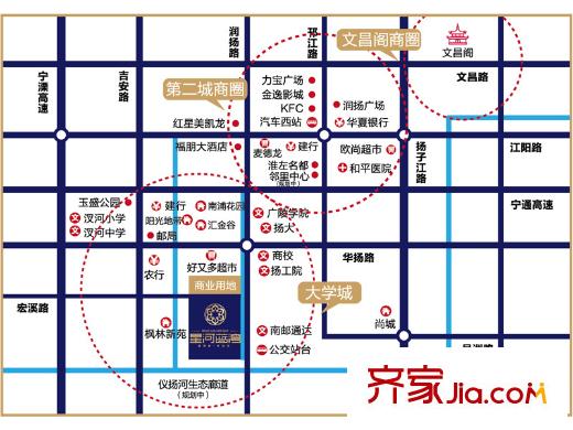 星河藍(lán)灣區(qū)位圖
