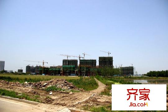 儀征碧桂園小區(qū)遠(yuǎn)觀全景圖（2015-05-20）