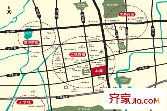 寶龍金輪廣場區(qū)位圖