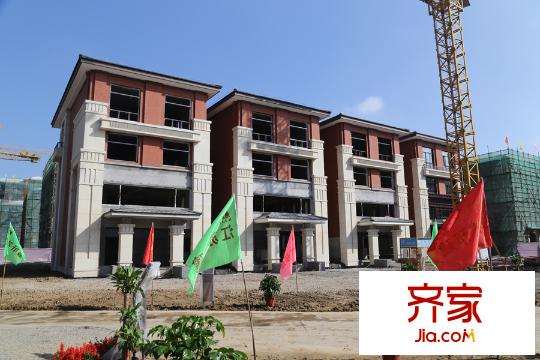 匯智津園別墅13#樓進度圖（2015-9-28）
