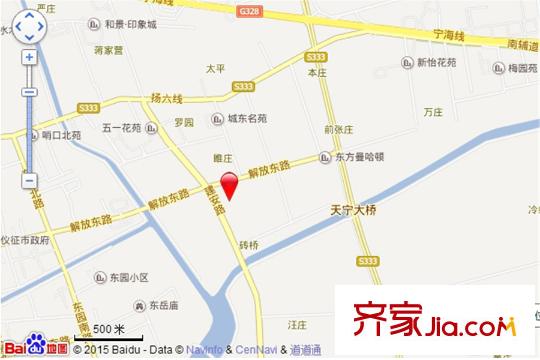 東亞御景灣交通圖