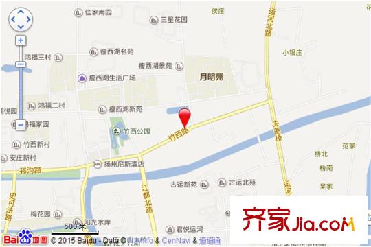 恒大帝景交通坐標(biāo)圖