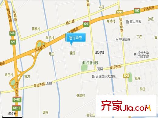 智谷華府交通圖