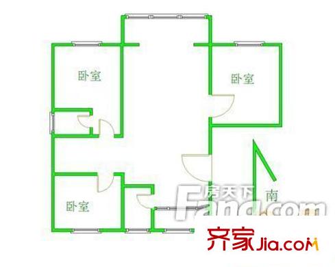 萬鴻城市花園 戶型圖
