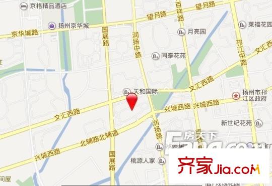 西郡188花園交通圖  