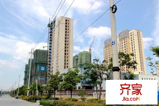 和昌運(yùn)河尚郡小區(qū)東南角全景圖（2015-09-08）