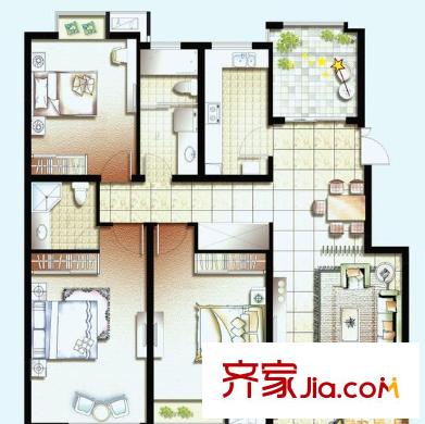 美琪小區(qū) 戶型圖