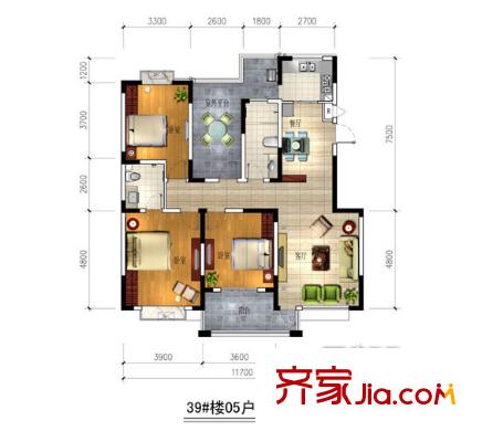 和美第 戶型圖