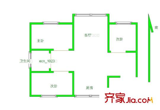 翠崗新村 戶型圖