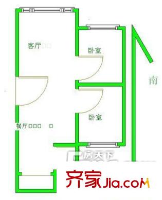 翠崗新村 戶型圖