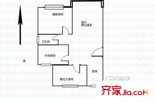 京華城怡景苑 戶型