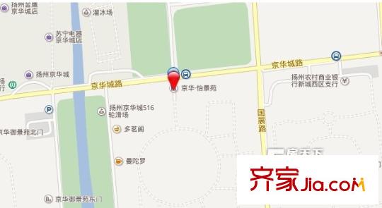 京華城怡景苑交通圖 