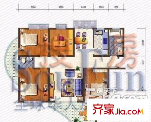 京華城怡景苑 戶型