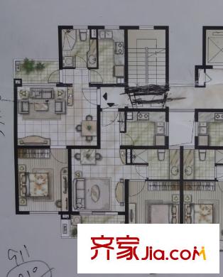 京華城怡景苑 戶型