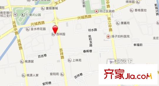 百祥園別墅交通圖百祥園