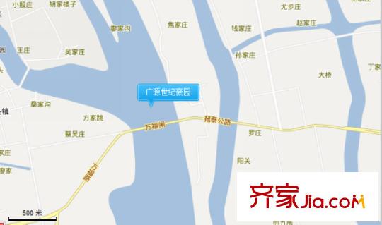 廣源世紀豪園交通圖