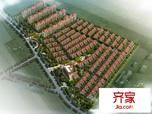 金龍灣莊園小區(qū)鳥瞰圖