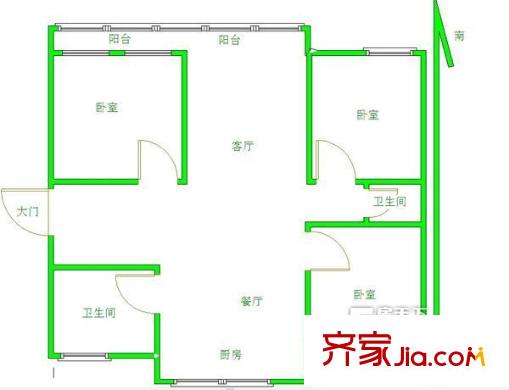 月亮園 戶型圖