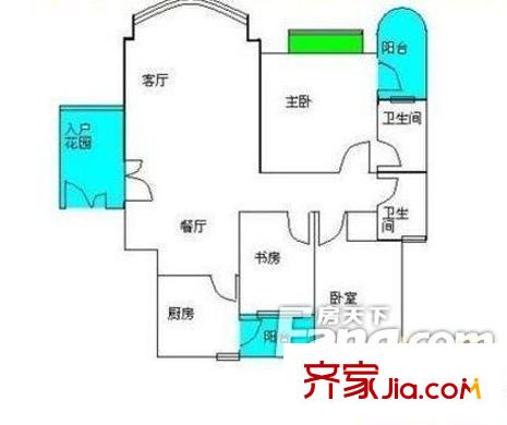月亮園 戶型圖