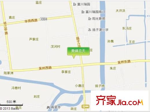 美錦云天交通圖
