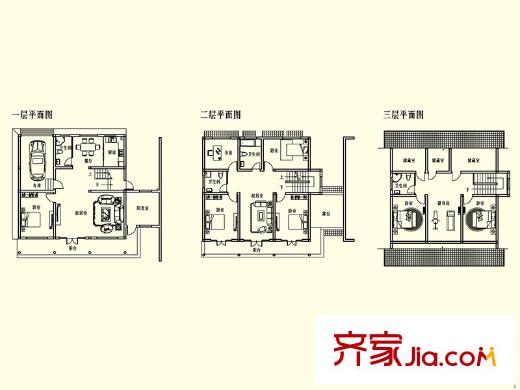 第二江南C1戶型 7室4廳4衛(wèi)1廚