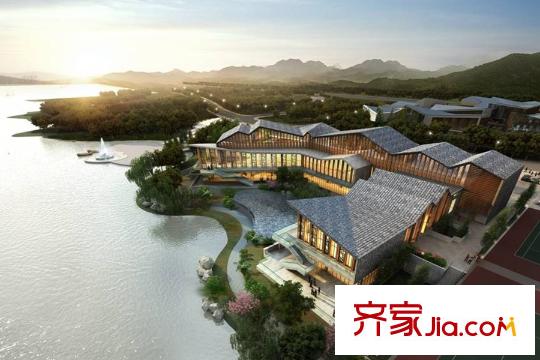 仁杰龍郡周邊配套白龍湖養(yǎng)生會所