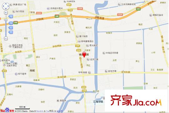 華利瓏庭交通坐標(biāo)圖