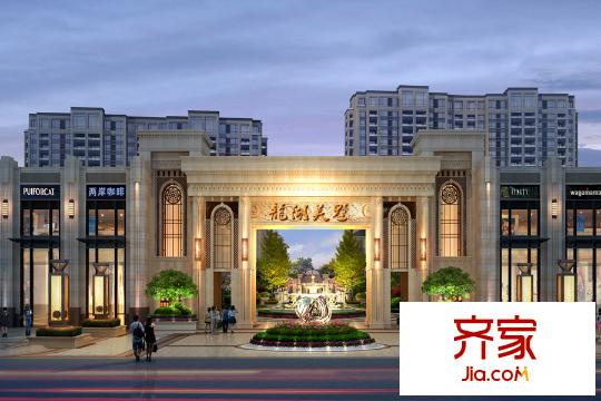 龍湖美墅小區(qū)入口