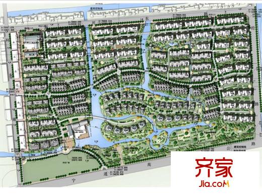 豪第坊小區(qū)鳥(niǎo)瞰圖