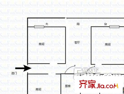 美琪小區(qū) 戶型圖