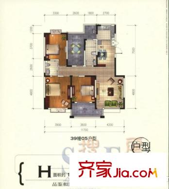 和美第 戶型圖