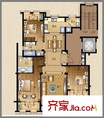 翠崗新村 戶型圖