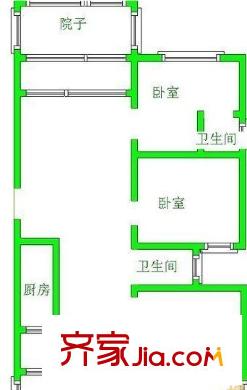 京華城怡景苑 戶型