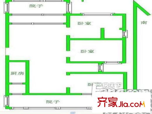 京華城怡景苑 戶型