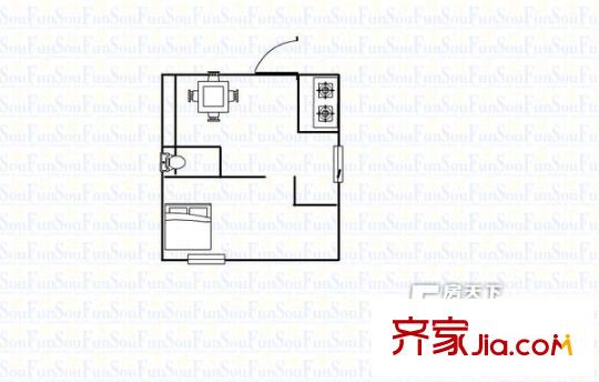 奧都花城 戶型圖