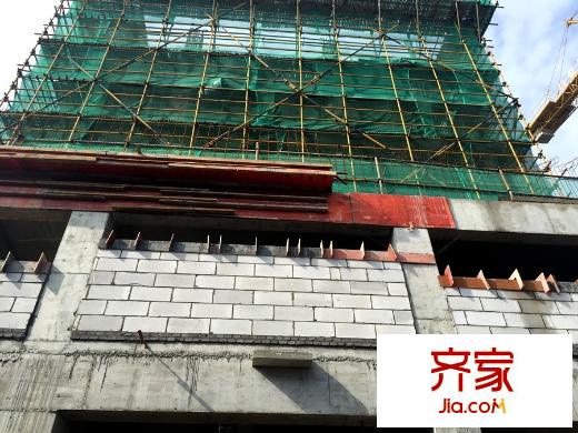 深物業(yè)湖畔御景二期1#樓進(jìn)度（2015-11-06）