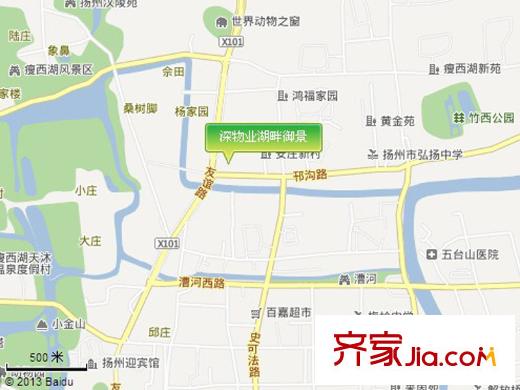 深物業(yè)湖畔御景交通坐標(biāo)圖