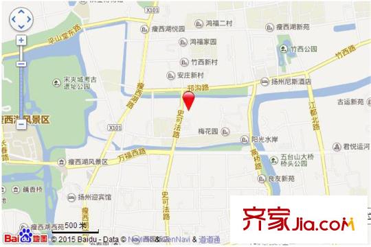 銀墅灣交通坐標(biāo)圖