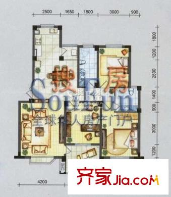 新港名興花園 戶型圖