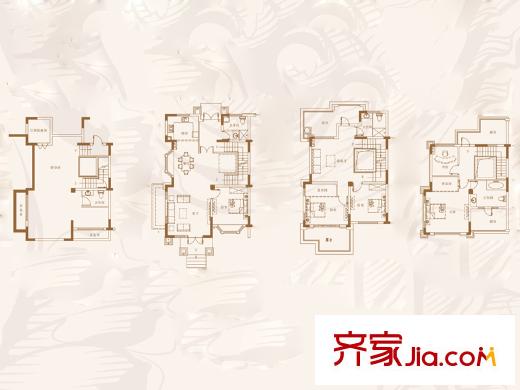 美錦云天E戶型 5室3廳3衛(wèi)1廚