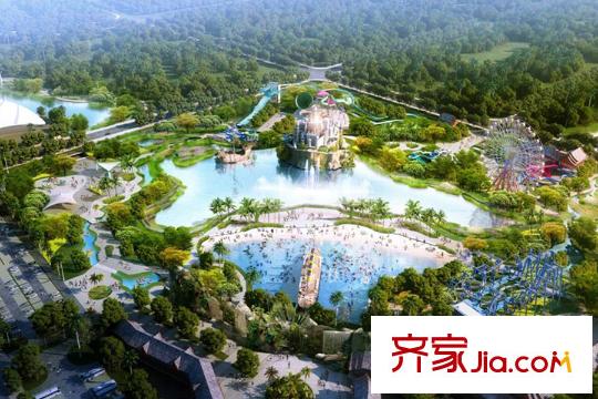 仁杰龍郡周邊配套沐浴文化主題公園