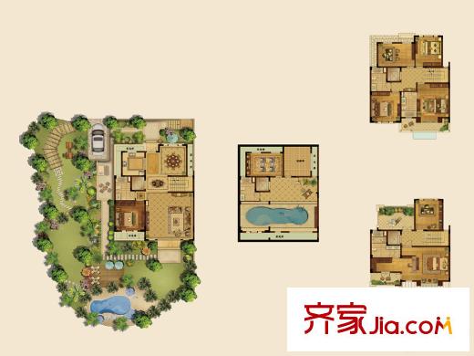 華利瓏庭愛(ài)丁堡S戶型 7室2廳4衛(wèi)1廚