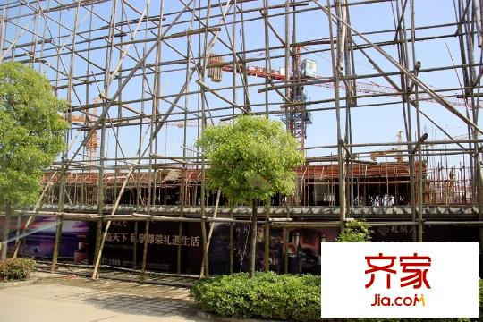 龍湖美墅南面沿街商鋪進(jìn)度（2015-05-20）