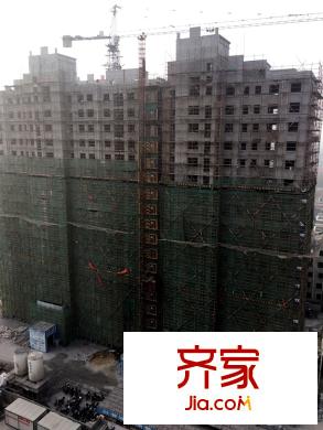 月城熙庭高層10#樓進度（2015-10-20）