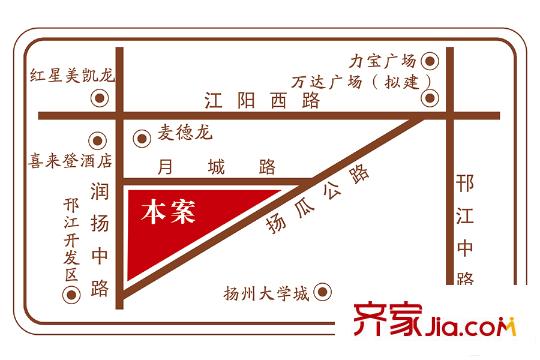 月城熙庭區(qū)位圖