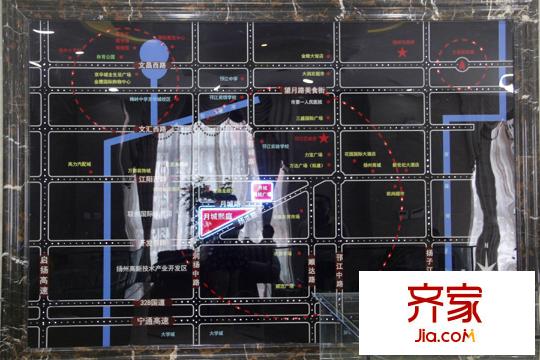 月城熙庭售樓處交通區(qū)位（2015-7-28）