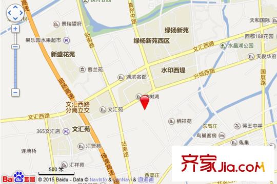 恒通藍(lán)灣國際交通坐標(biāo)圖