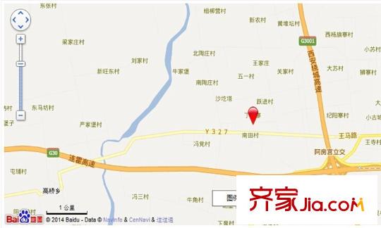 山水?西城壹號(hào)電子地圖