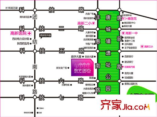 數(shù)字365區(qū)位圖