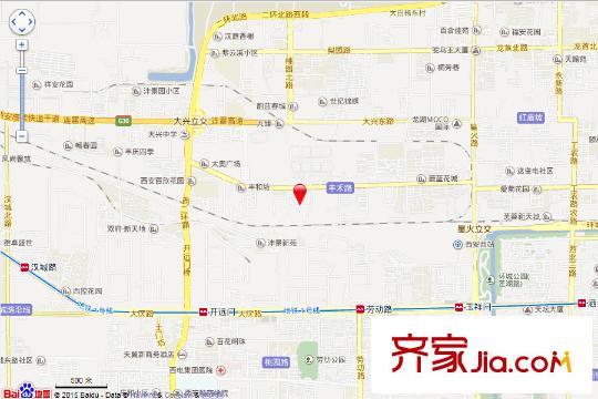 黎明?風(fēng)和庭院交通圖